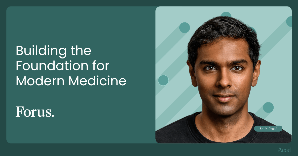 Building the Foundation for Modern Medicine: Our Series B Investment in Forus