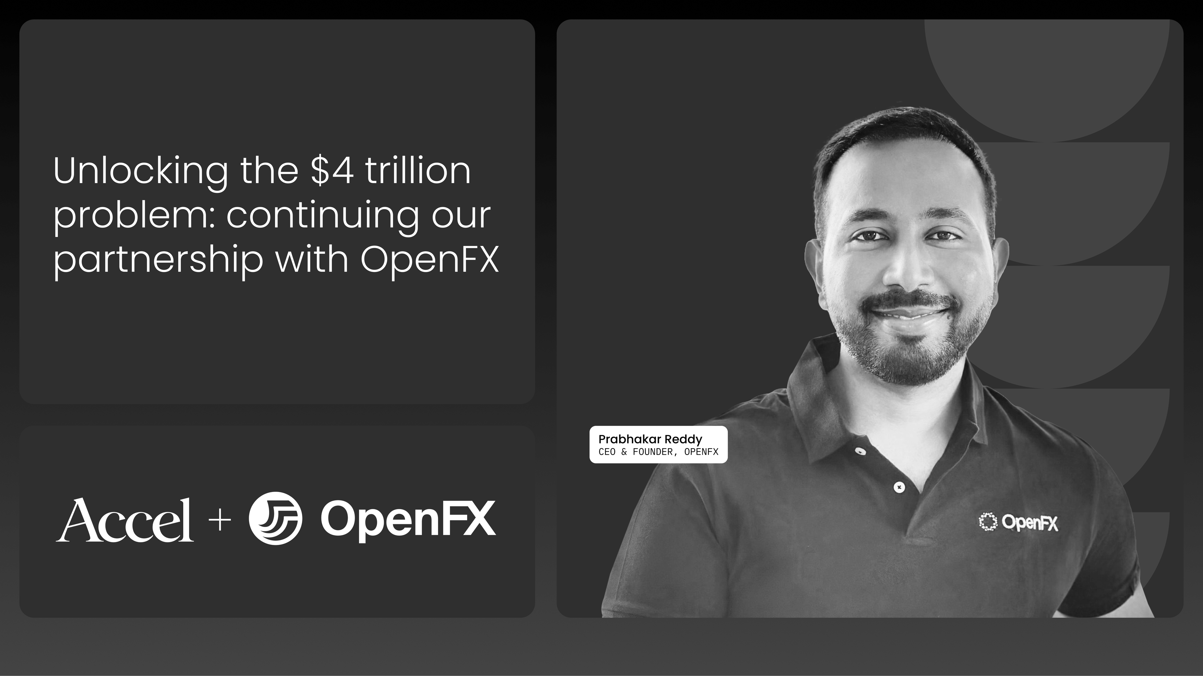 Unlocking the $4 trillion problem: continuing our partnership with OpenFX