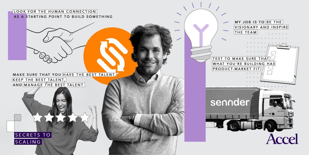 "Having a human connection as a starting point to build from is what has enabled us to do a few things right" - sennder’s David Nothacker